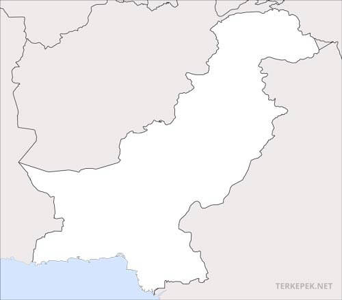 Pakisztán vaktérkép